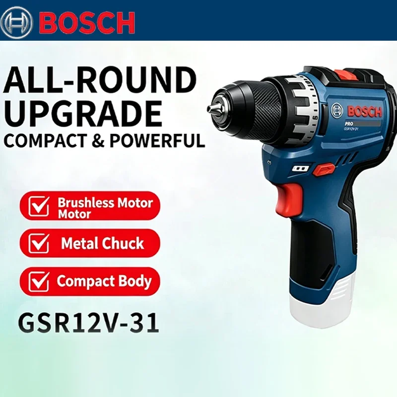 Bosch GSR 12V-31 Brushless Ele - огляд і ціна Power Tools Professional