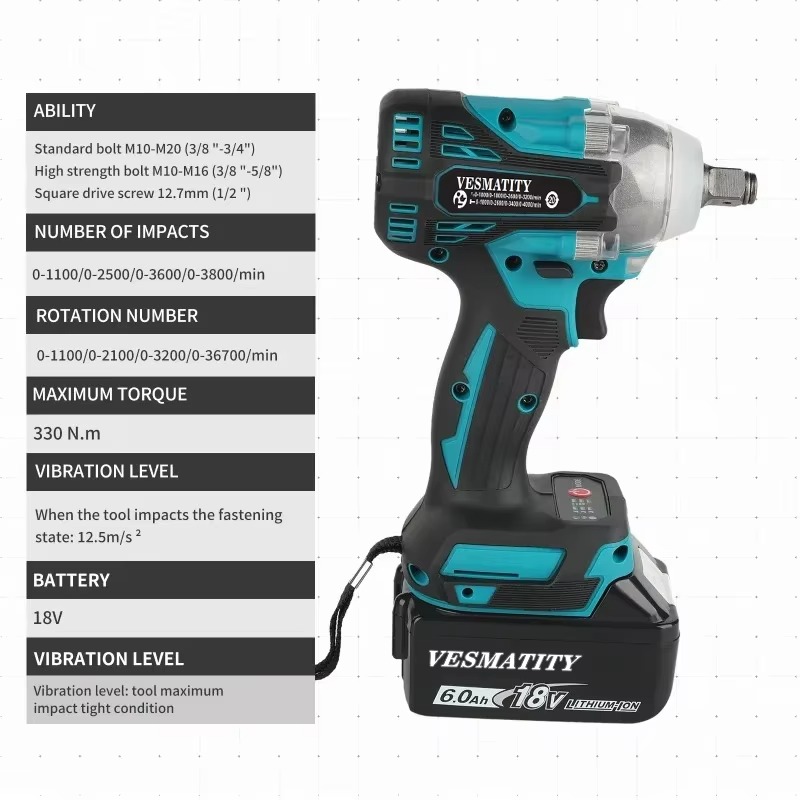DTW300 Impact Wrench 330Nm Hig - огляд і ціна Makita Drill Dtw300