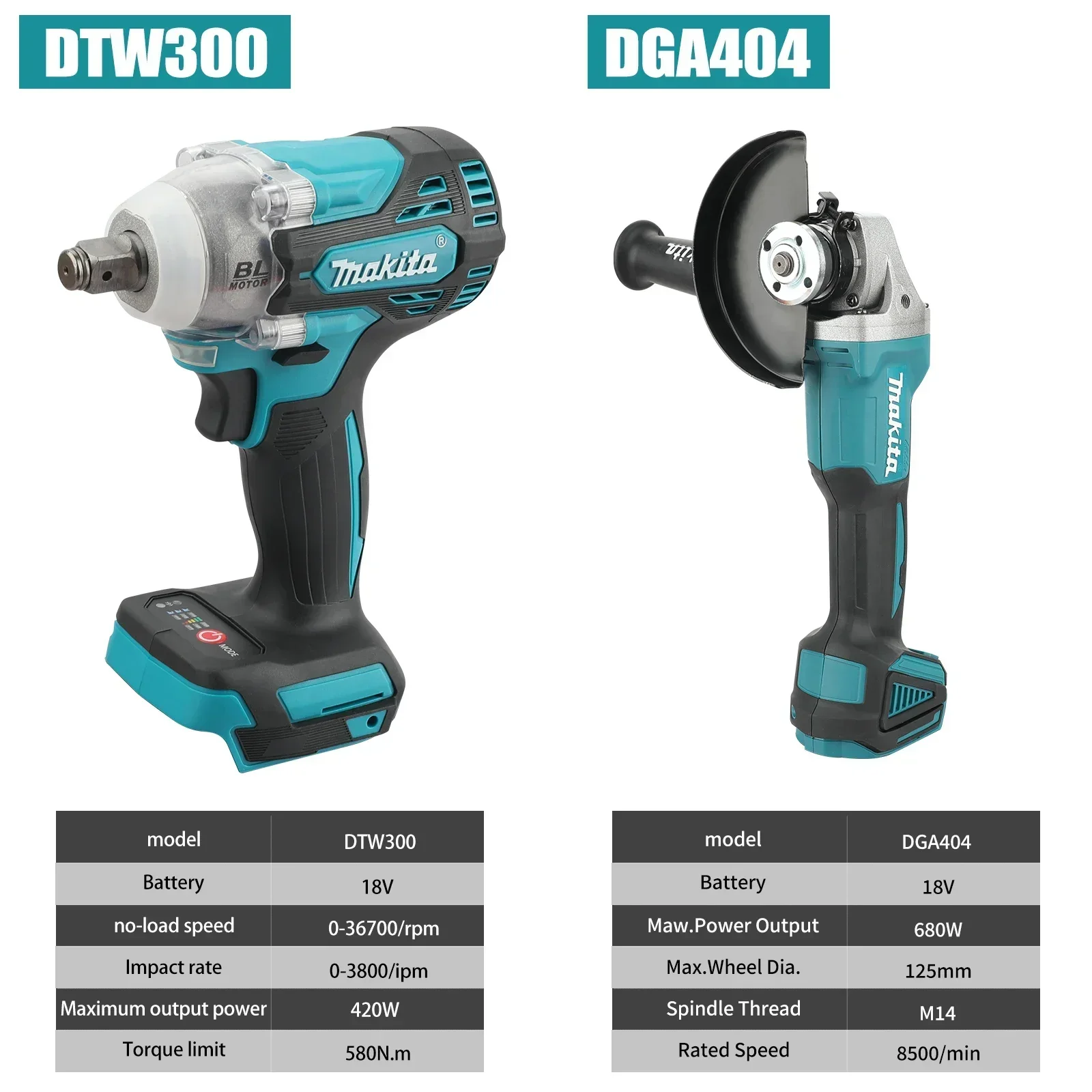 For Makita DTW300 Or DGA404 Co - огляд і ціна Makita Drill Dtw300
