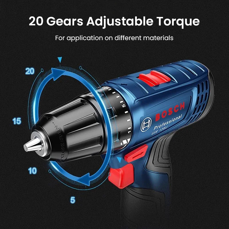 Bosch GSR120-LI Electric Drill - огляд і ціна Power Tools Professional