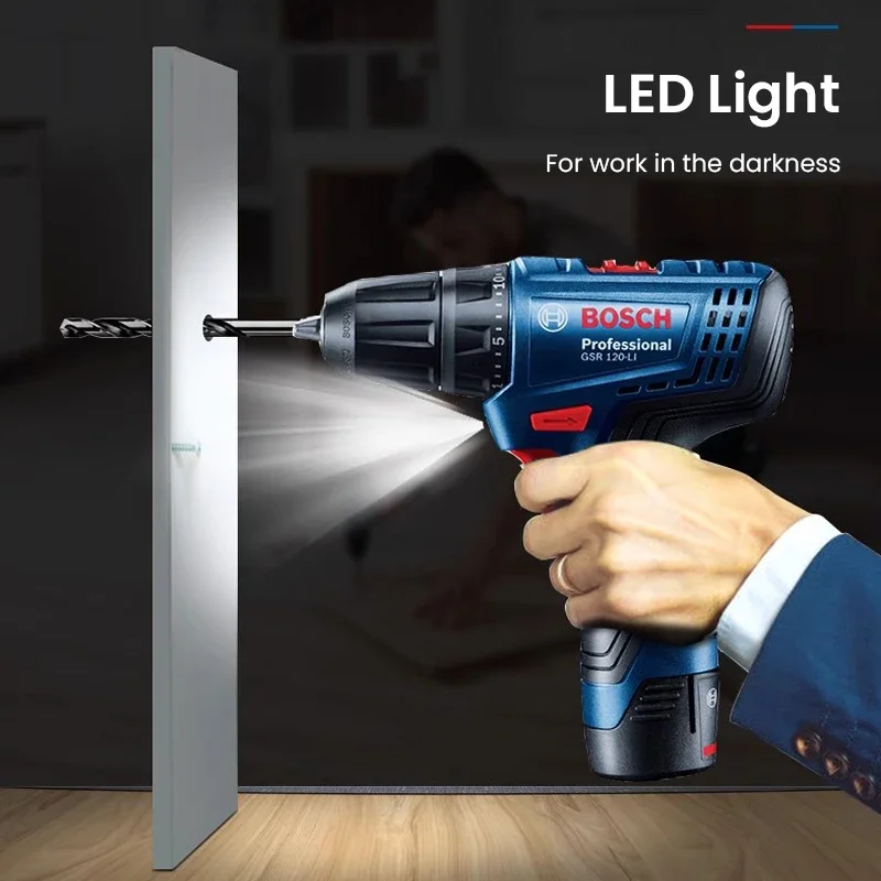 Bosch GSR120-LI Electric Drill - огляд і ціна Power Tools Professional