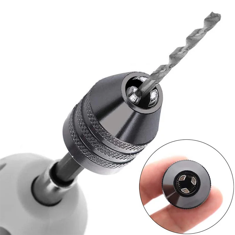 Mini Keyless Drill Chuck 0.3-8 - огляд і ціна Power Xchange Tools