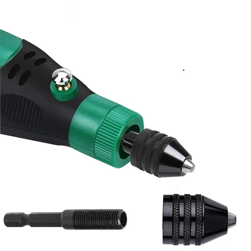 Mini Keyless Drill Chuck 0.3-8 - огляд і ціна Power Xchange Tools