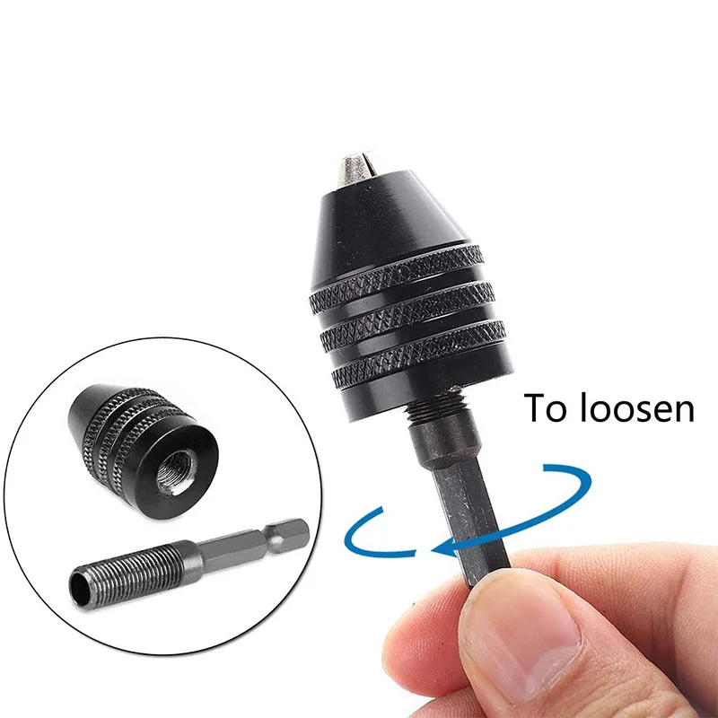 Mini Keyless Drill Chuck 0.3-8 - огляд і ціна Power Xchange Tools