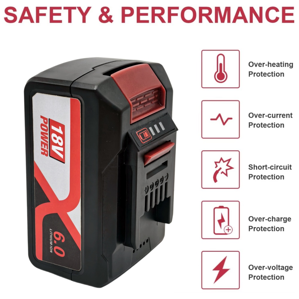 100% New 18V PXC1830 6.0Ah Rep - огляд і ціна Power Xchange Tools