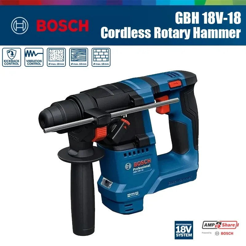 Bosch GBH 18V-18 Cordless Rota - огляд і ціна Power Tools Professional