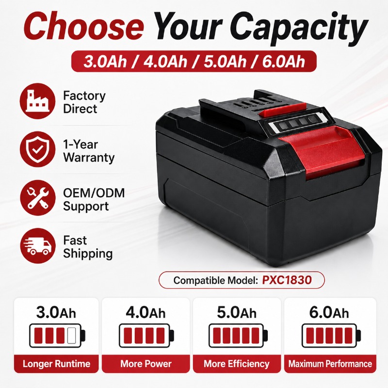 Replacement 18V 5.0Ah Li-ion B - огляд і ціна Power Xchange Tools