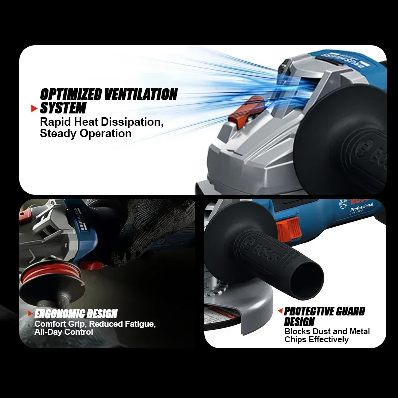 BOSCH GWS 18V-8 Cordless Angle - огляд і ціна Power Tools Professional