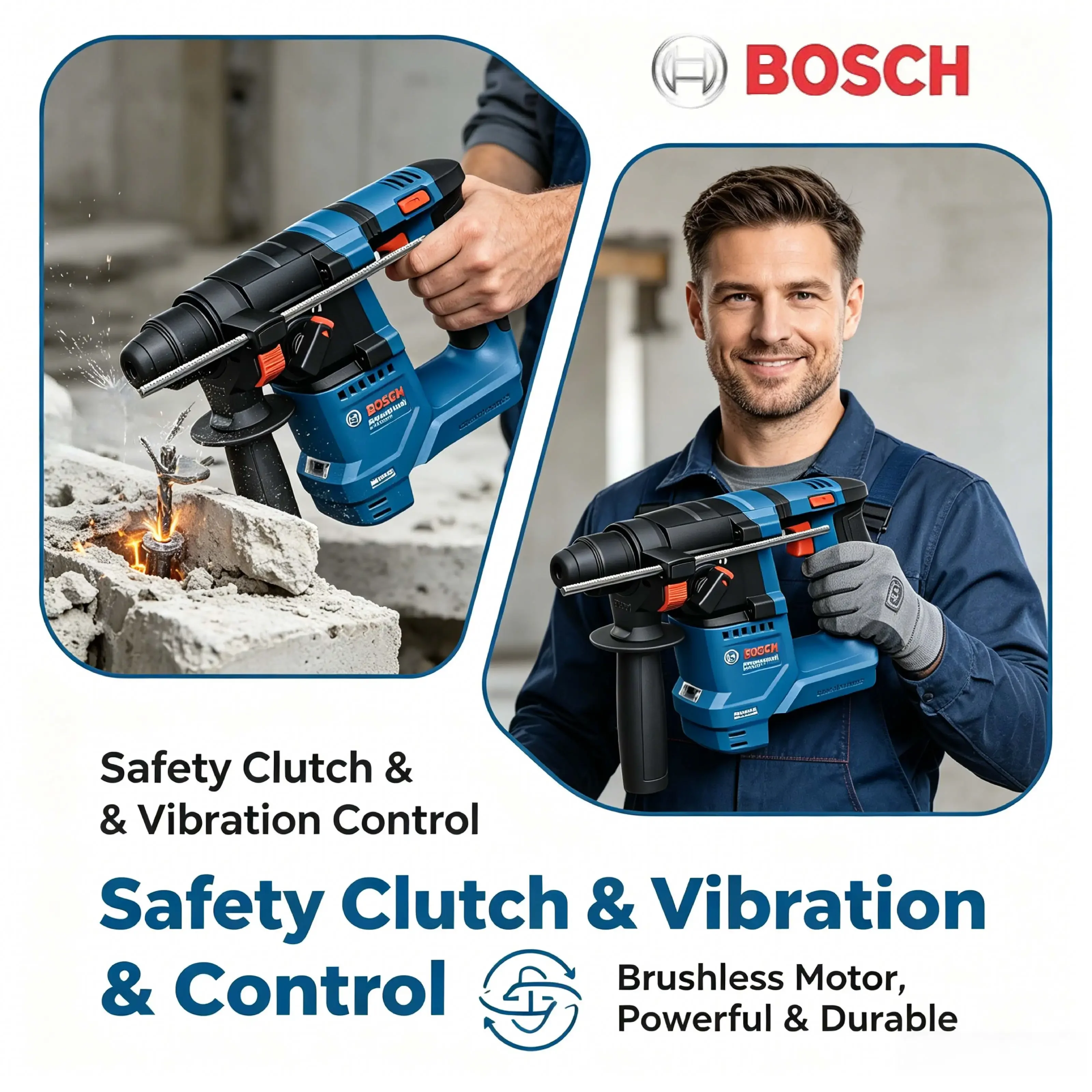 Bosch GBH 18V-18 18V Brushless - огляд і ціна Power Tools Professional
