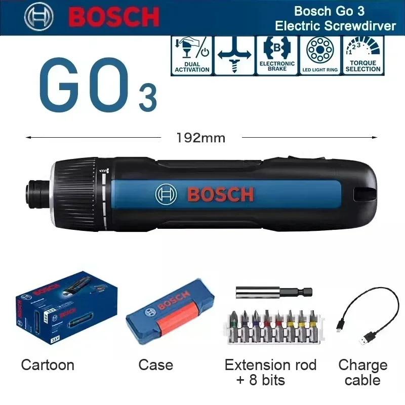 Bosch GO 3 Electric Screwdrive - огляд і ціна Power Tools Professional